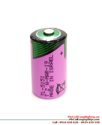 Pin Tadiran TL5151; Pin nuôi nguồn Tadiran TL5151 lithium 3.6v 1/2AA 850mAh _Xuất xứ Israel